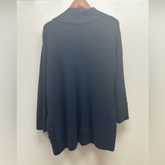 New J Crew Navy Sweater Cardigan - Picture 2 of 3